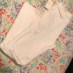 White skinny jeans
